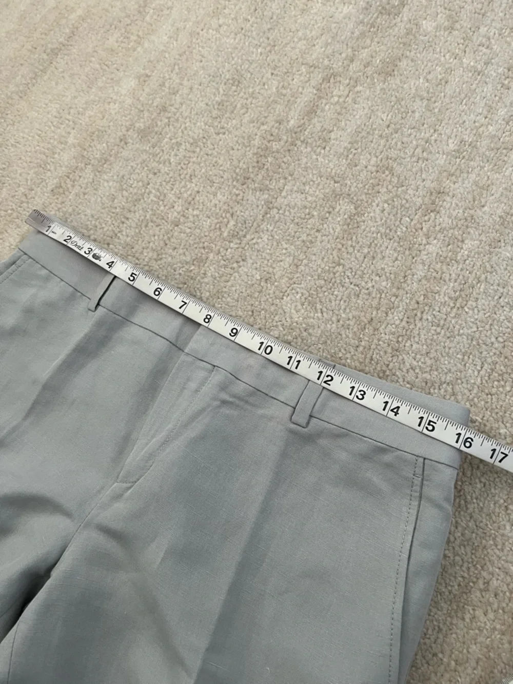 Banana Republic gray linen